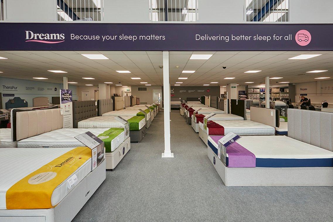 Dreams Store in Eastbourne Beds, Mattresses & Furniture Dreams